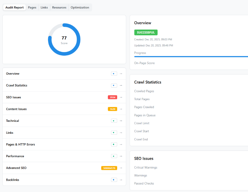 See SERP placement clearly