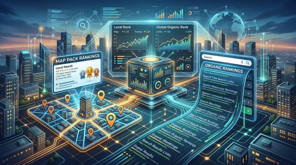 How to Monitor Map Pack and Organic Rankings Together