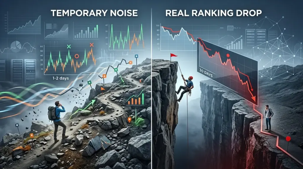 How to Spot a Real Ranking Drop vs Temporary Noise